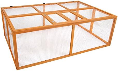 PETRUM® Wooden Rabbit Hutch Bunny House Guinea Pigs Coop Pet Cage