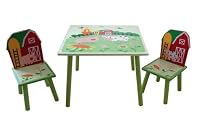 FARM KIDS MULTI TABLE AND 2 CHAIRS * BRAND NEW *