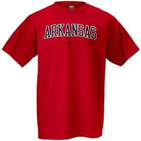 Nike Arkansas Razorbacks Cardinal Youth Classic College T-shirt