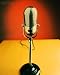 Wallmonkeys Peel and Stick Wall Decals - Vintage Microphone - Removable Graphic