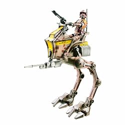 Star Wars Deluxe Figure with Vehicle - Clone Stout with At-Rt