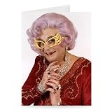 Barry Humphries - Greeting Card (Pack of 2) - 7x5 inch - Art247 - Standard Size - Pack Of 2