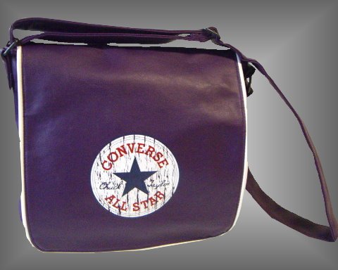 CONVERSE Umh&auml;ngetasche VINTAGE CT PATCH FORTUNE Schultertasche Deep Purple