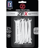 Zero Friction ZFX White 2 3/4 4-Pronged Performance Golf Tees (40 Count)( LENGTH: N/A )