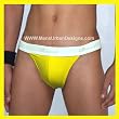 Groovin' Thong Brief - Yellow (Normal Price $15.99)