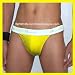 Groovin' Thong Brief - Yellow (Normal Price $15.99)