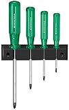 PB SWISS TOOLS(PBスイスツールズ):ドライバーセット ホルダー付4本組 243CN