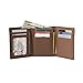 ID Stronghold Extra Capacity Trifold Wallet for Men - RFID Blocking Genuine Leather Wallet
