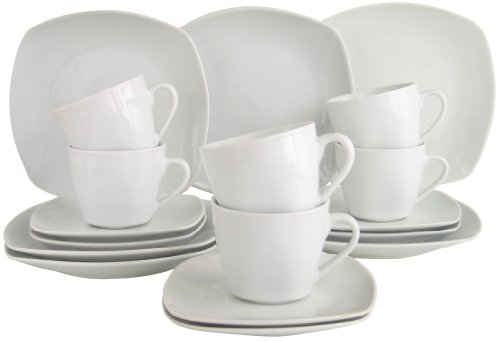 Creatable 18134 4 Kaffeeservice Square, 18-teilig Preisvergleich
