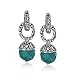 Ross-Simons Balinese Turquoise Earrings In Ross-Simons Balinese Turquoise Earrings In