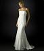 White Beaded Evening Dress - Prom, Informal Bridal, Wedding, Party, Formal Gown by Sean Collection (50118) White