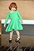 City Threads Big Girls' Cotton Long Sleeve Twirly Skater Party Dress (Size 7-16)
