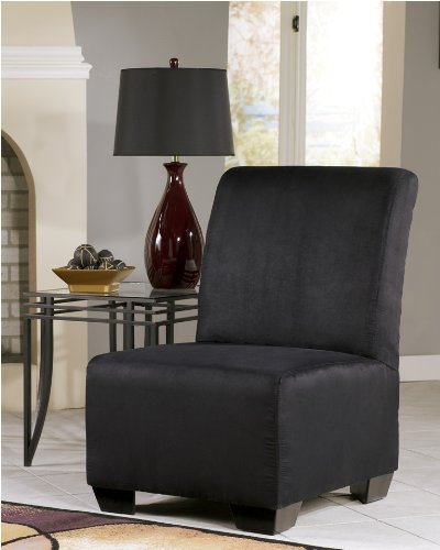 Thornton - Onyx Armless Chair by Ashley Furniture
