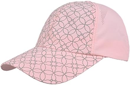 2015 New Women Lady Summer Uv Sun Protection Baseball Cap Sports Golf Outdoor Hat (Nude Pink)