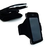 Black Sweat Resistant iTouch 4 Armband for Apple iPod Touch 4 ( 4g , 16gb , 32 gb ) + Custom Cut Full Body iPod Touch 4th Generation Screen Protector + VG Brand Live * Laugh * Love Wrist Band!!!