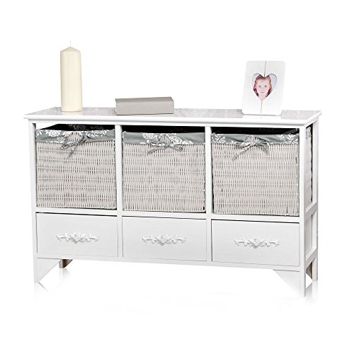 Korbmöbel in Weiß - romantische Rattan Möbel für den Landhausstil