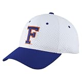 Zephyr Florida Gators White Mesh Glacier Zfit Stretch Hat