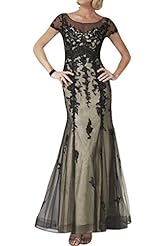 Ankle Length Illusion Lace Natural   Waistline Tulle  Dress