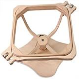 IMAGE OF Grace Frame LapHoop 2-New Wood Swivel LapHoop 14 inches-Plain