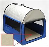 DEMA Hundebox / Katzenbox XXL blau 97x71x76cm