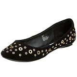 Steve Madden Womens Eyelit Flat