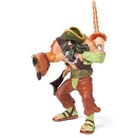  Papo Crab Mutant Pirate Figure