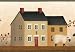 Green Shaker Village Wallpaper Border