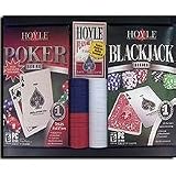 Hoyle Poker + Blackjack Pack With Playing Cards & Chips
