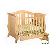 Aspen with Drawer Baby Crib In Natural Finish By Storkcraft Baby Furniture