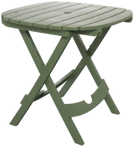 Adams Manufacturing 8550-01-3700 Quik-Fold® Cafe Table, Sage