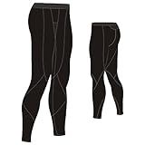 Mens Compression tights Base layer long pants legging running under armour skin