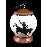 COOKIE JAR,CANISTER COWBOY WESTERN DECOR by ACK