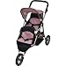 Doll Twin Stroller W/Free Comb, Brush & Barett Set in Purse