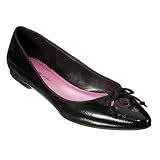 Isaac Mizrahi for Target Amber Patent Ballet Flats - Black
