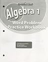 Algebra 1, Word Problems Practice Workbook