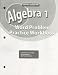 Book Algebra 1, Word Problems Practice Workbook