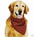 Tartan Plaid Christmas Holiday Dog Bandana Size Medium