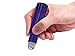 8 Pack - Essential Oil Roller Bottles [STAINLESS STEEL ROLLER] 10ml Refillable Glass Color Roll On for Fragrance Essential Oil - Metal Chrome Roller Ball - 10 ml 1/3 oz [Cobalt Blue]