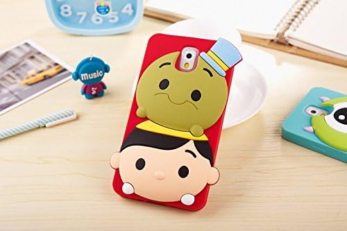 Note 4 Case, 3D Cute Cartoon Animal Soft Silicone Gel Back Case Cover for Samsung Galaxy Note 4 (Snowman)