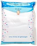 Spa Sister Microfiber Hair Towel Cleanse & Renew White
