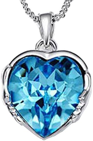 Dating Womens Girls 12 Constellations Crystal Necklace Pendant(C3)