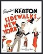 Art Poster Metal Framed Print - Sidewalks Of New York - Artist: Movie Posters- Poster Size: 28 X 22