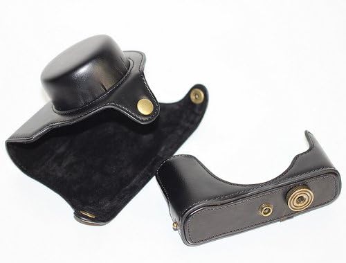 Camkitmate Ever Ready Camera Case Bag + Shoulder Strap For Fujifilm X30 Black