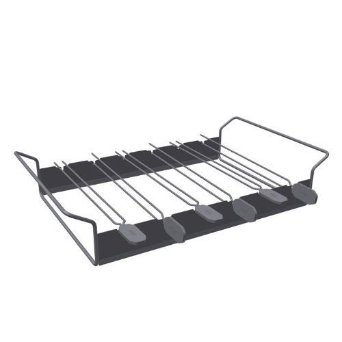 Rosle Grilling Kabob Rack w&#1110th Skewers