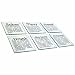 Drunk Glass Coasters Set of 6 Sober Tipsy Plastered Wasted Hung Over