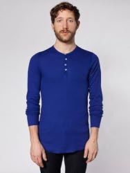American Apparel Baby Thermal Long Sleeve Henley