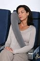 TravelRest - The Ultimate Inflatable Travel Pillow, Gray