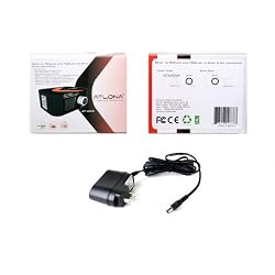 Atlona Digital Coaxial to Optical Toslink & Optical Toslink to Digital Coaxial 2 Way Audio Converter