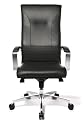 TOPSTAR OF190 AF0 Chefsessel Lean on 5 Leder schwarz