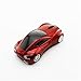 CHUYI Wireless Sport Car Shaped Mouse 1600DPI 3 Button Optical Mouse Ergonomic Gaming Mice with USB Receiver for PC Computer Laptop Gift (Red)